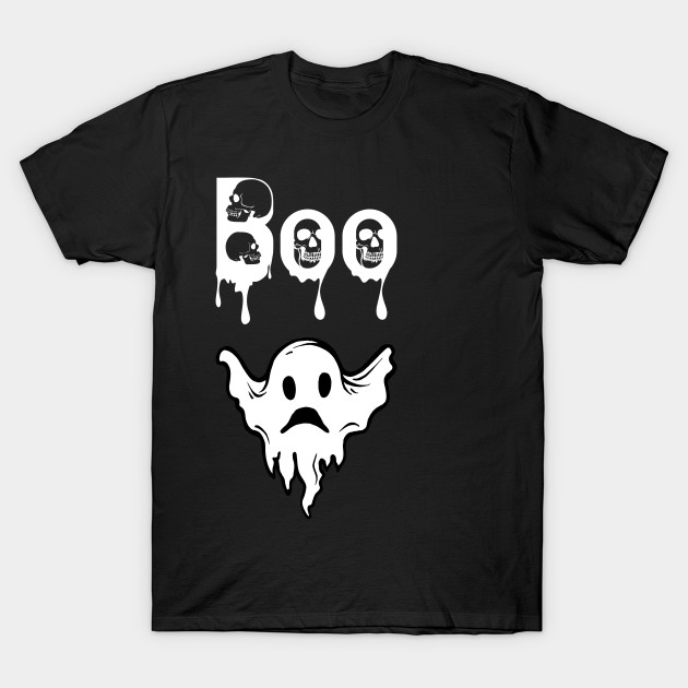 boo ghost | scary ghost for halloween | gift for kids and adults by ilhamee